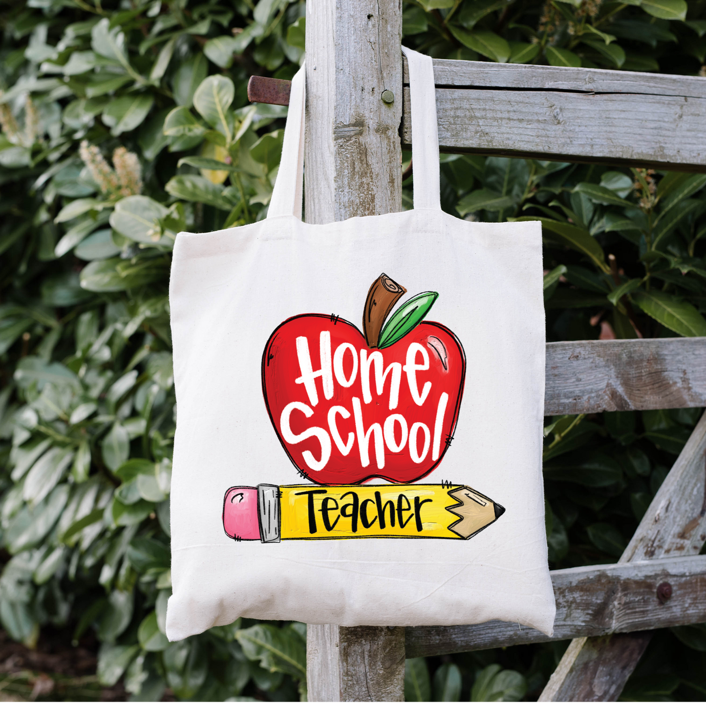 Home School Teacher Tote Bag