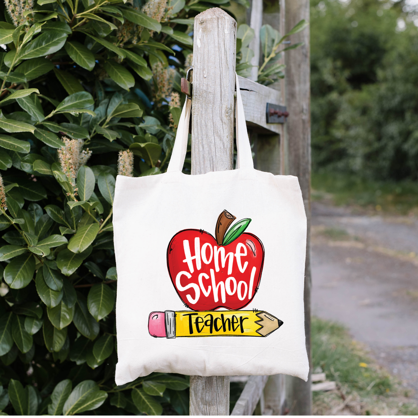 Home School Teacher Tote Bag