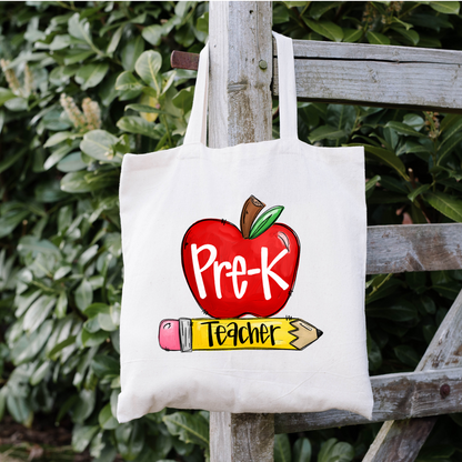 Pre-K Teacher Tote Bag