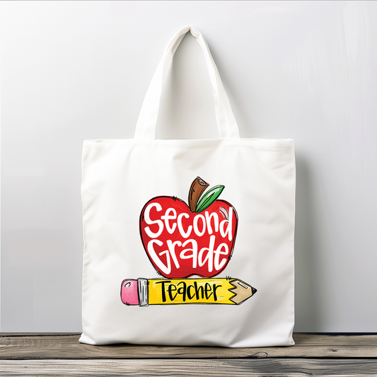 Second Grade Teacher Tote Bag