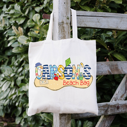 Personalized Boys Beach Bag