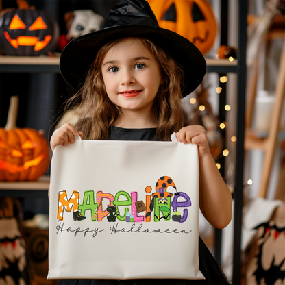 Personalized Witchy Halloween Bag