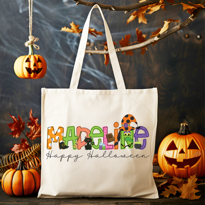 Personalized Witchy Halloween Bag