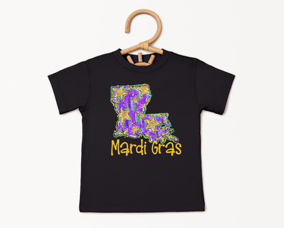 Louisiana Mardi Gras Toddler T-Shirt