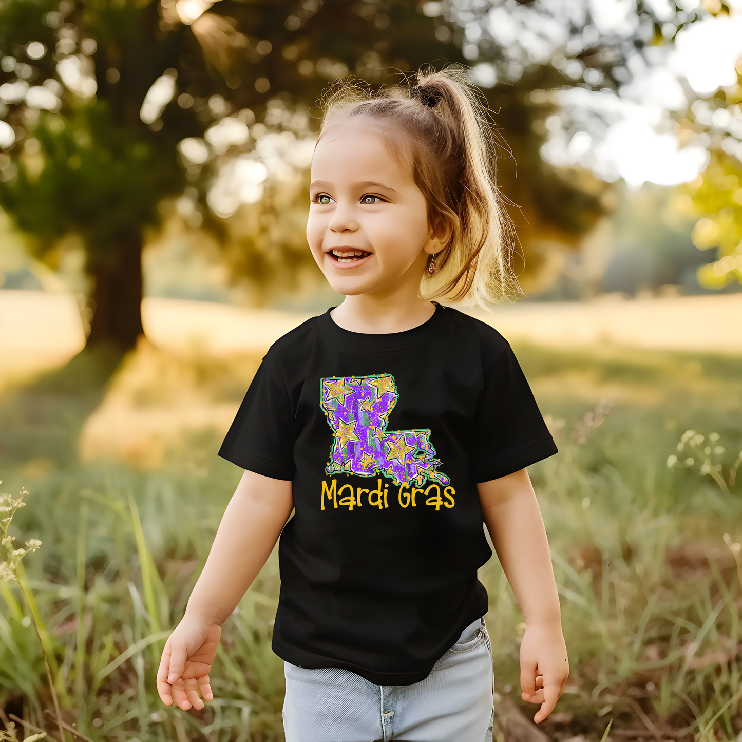 Louisiana Mardi Gras Toddler T-Shirt