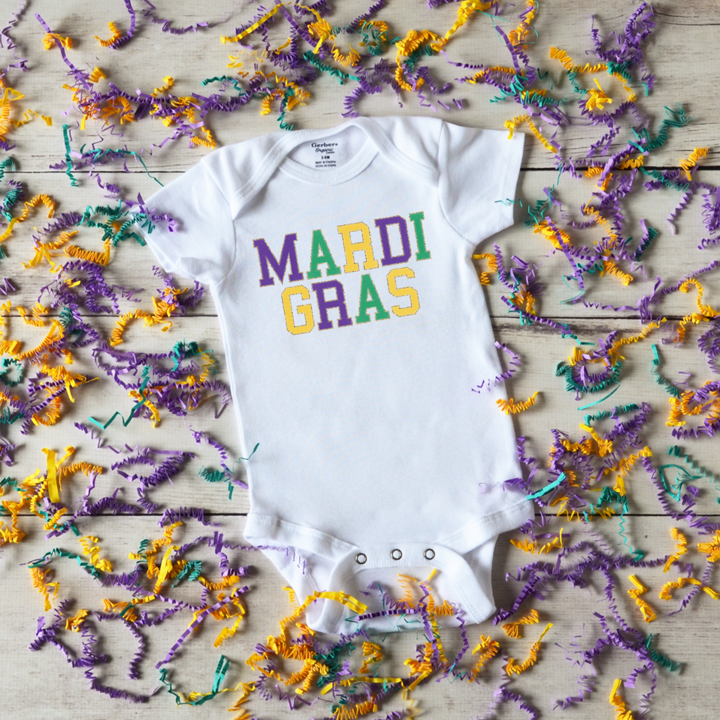 Mardi Gras Onesie