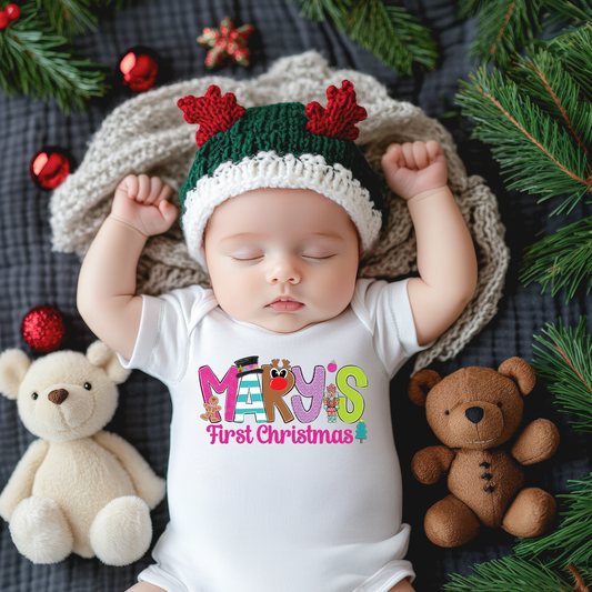 Baby's First Christmas Onesie