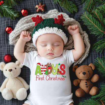 Baby's First Christmas Onesie