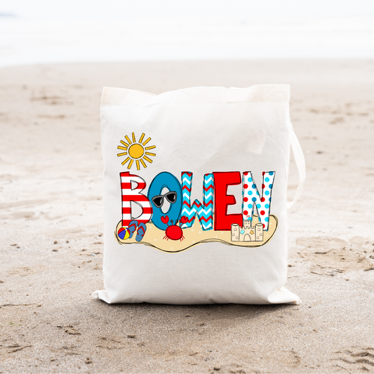 Summer Boys Beach Bag