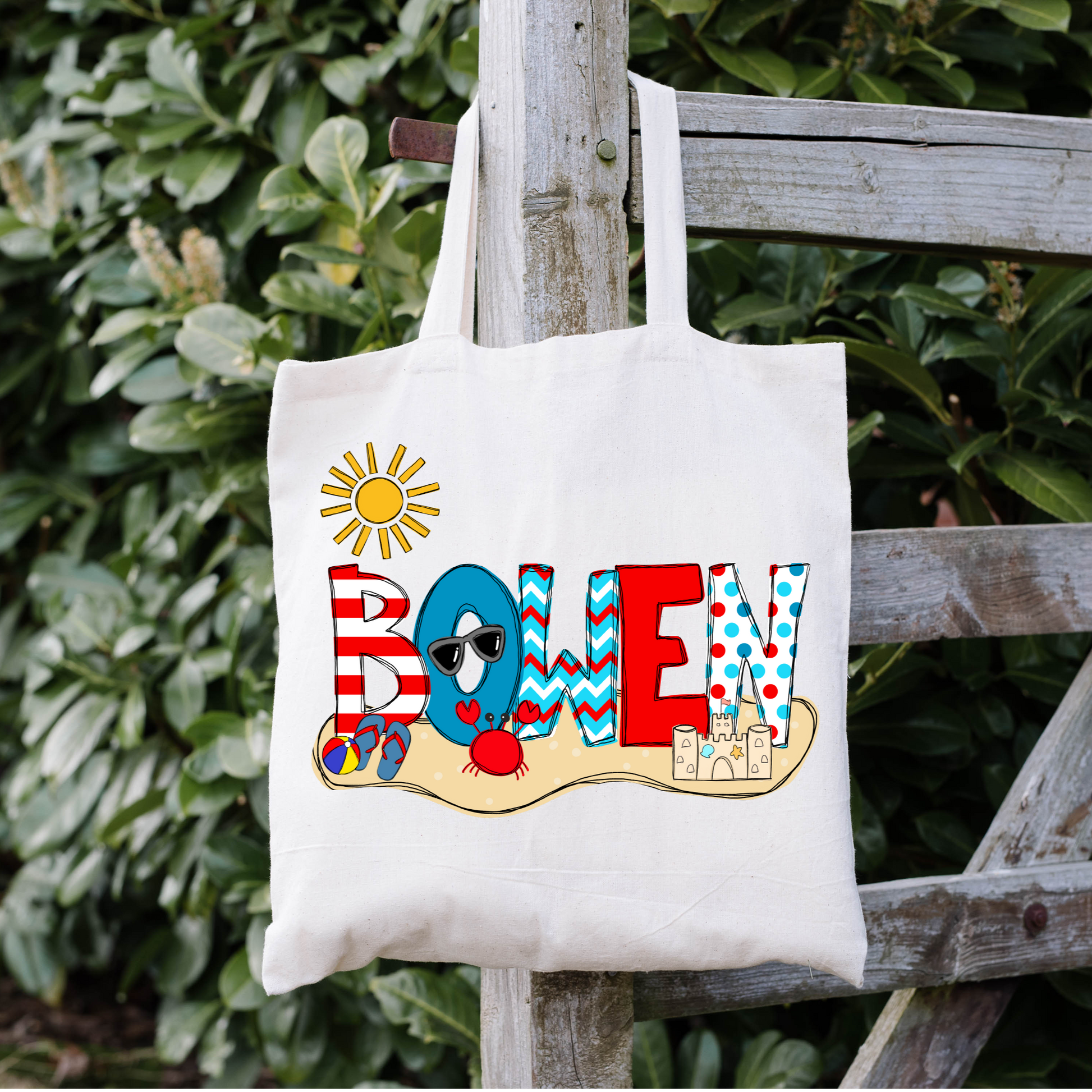 Summer Boys Beach Bag